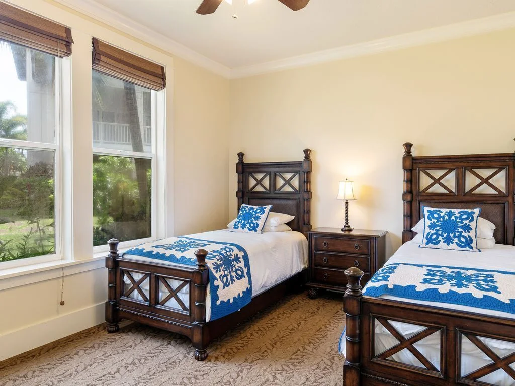 Kids room. Twins can be converted to a king upon request.